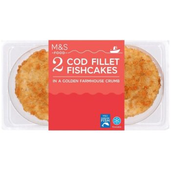 M&S 2 Cod Fillet Fishcakes (170g)