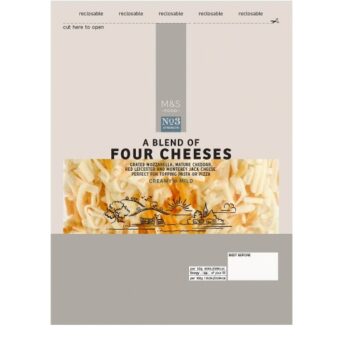 M&S A Blend of Four Cheeses (250g)