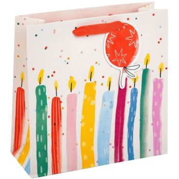 M&S Birthday Candles Medium Gift Bag