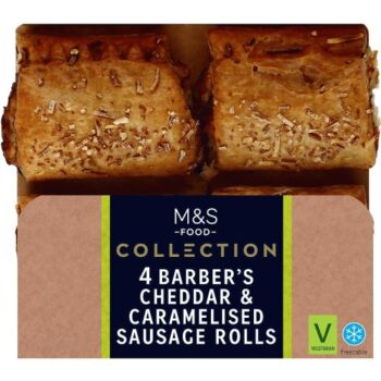 M&S Collection Barber's Cheddar & Caramelised Onion Rolls