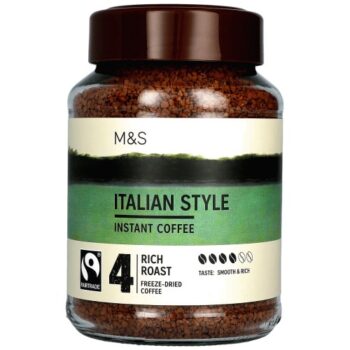 M&S Fairtrade Italian Style Instant Coffee (200g)