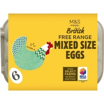 M&S Free Range Mixed Size Eggs