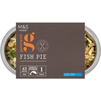 M&S Gastropub Fish Pie for One