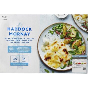 M&S Haddock Mornay Frozen