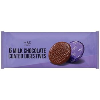M&S Milk Chocolate Coated Digestives (190g)