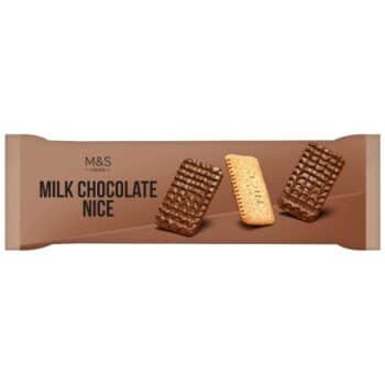 M&S Milk Chocolate Coated Nice (250g)