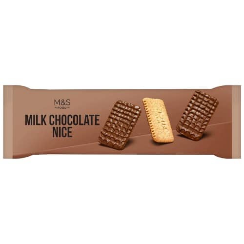 M&S Milk Chocolate Coated Nice (250g)