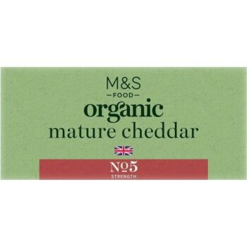 M&S Organic British Mature Cheddar