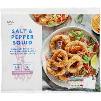 M&S Salt & Pepper Squid Frozen