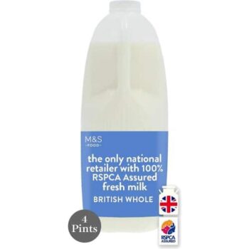 M&S Select Farms British Whole Milk