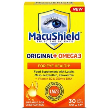 Macushield Original+ Omega 3 Capsules 30 Day Pack