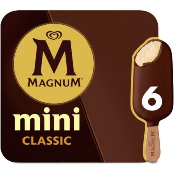 Magnum Mini Classic Ice Cream Sticks (6 x 55ml)
