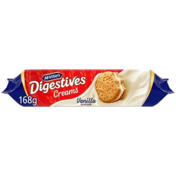 McVitie's Vanilla Creams Biscuits (168g)