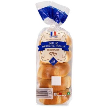 Milk Brioche Rolls