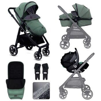 Miniuno Tourago 2 In 1 Travel System Shamrock