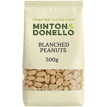 Minton & Donello Peanuts Blanched (500g)