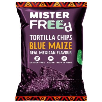 Mister Free'd Tortilla Chips with Blue Maize (135g)