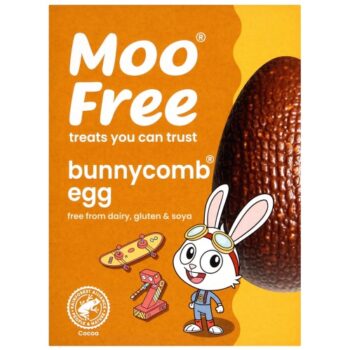 Moo Free Bunnycomb Easter Egg (85g)