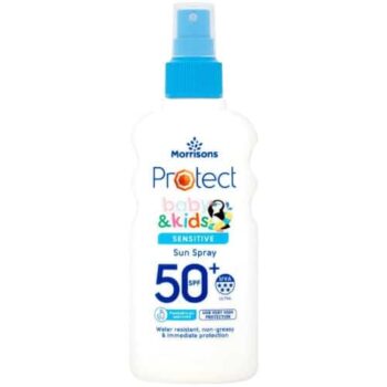 Morrisons Kids Sensitive Sun Spray Spf50+