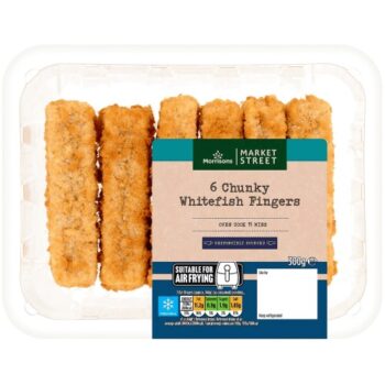Morrisons Market Street Chunky Breaded Fish Fingers