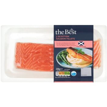 Morrisons The Best 2 Scottish Salmon Fillets (220g)