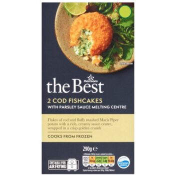 Morrisons The Best Cod & Parsley Fishcakes