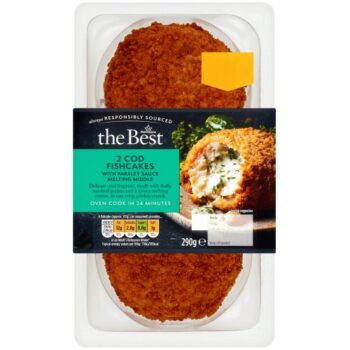 Morrisons The Best Cod & Parsley Sauce Fishcakes