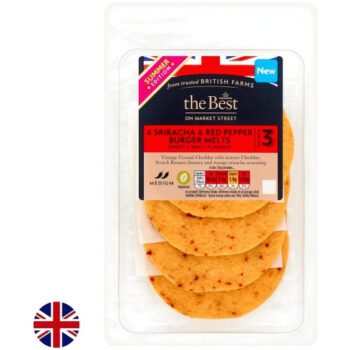 Morrisons The Best Mature Cheddar Sriracha & Red Pepper Melts
