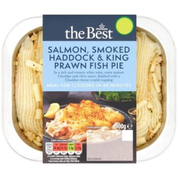 Morrisons The Best Salmon Smoked Haddock & King Prawn Fish Pie