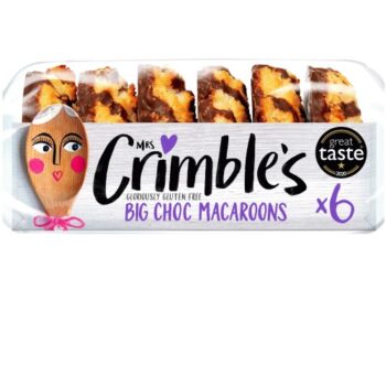 Mrs Crimble's Gluten Free Coconut Macaroons (6 x 195g)