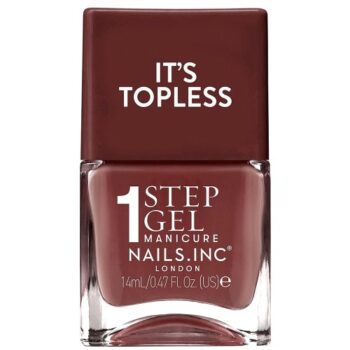 Nails Inc Nails.inc It's Topless 1-Step Gel Nail Polish Jojo Brown (14ml)