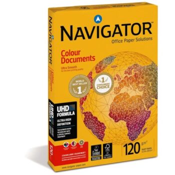 Navigator Colour Documents Copy Printer Paper 120Gsm 250 Sheets A4