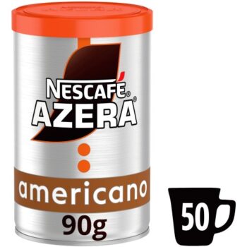Nescafe Azera Americano Instant Coffee with Ground Beans (90g)