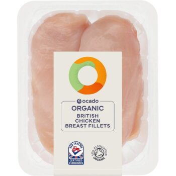 Ocado Organic Free Range Chicken Breast Fillets Typically: