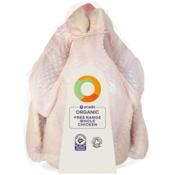 Ocado Organic Free Range Whole Chicken (1.8kg)