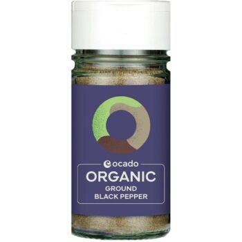 Ocado Organic Ground Black Pepper (45g)