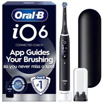 Oral-B iO6 Black Lava Ultimate Clean Electric Toothbrush