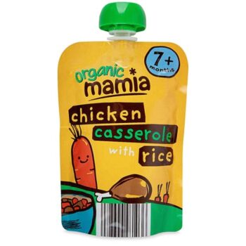 Organic Chicken Casserole with Rice Pouch