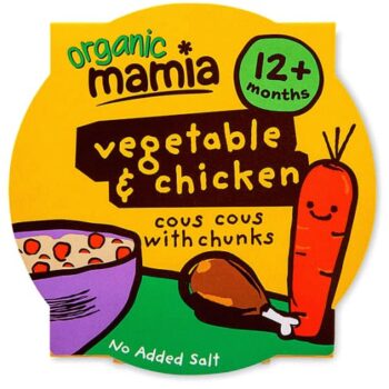 Organic Vegetable & Chicken Cous Cous with Chunks Tray Meal