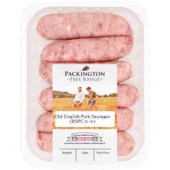 Packington Free Range Old English Sausage (400g)