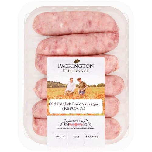 Packington Free Range Old English Sausage (400g)