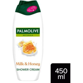Palmolive Naturals Milk & Honey Shower Gel Body Wash (450ml)
