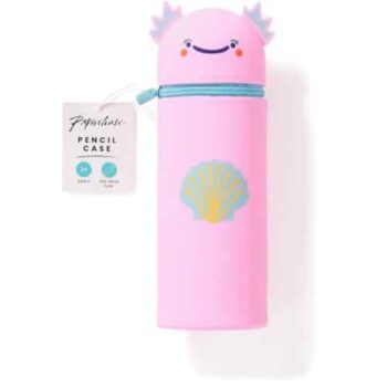 Paperchase Happy As a Fish Axolitl Pencil Case
