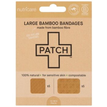 PATCH Bamboo Sensitive Plasters Natural Large
