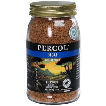 Percol Fairtrade Decaf Colombia Freeze-Dried Instant Coffee (100g)