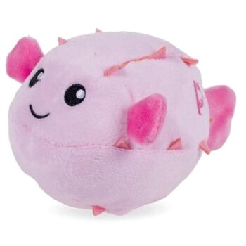 Petface Planet Pippa Puffer Fish Plush Dog Toy