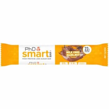 PhD Milk Choc Hazelnut Flavour Smart Bar (64g)