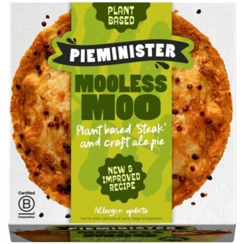 Pieminister Mooless Moo Jack Fruit Steak Craft Ale & Black Pepper Pie (270g)