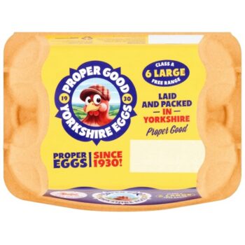 Proper Good Yorkshire Free Range Large Eggs