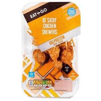 Protein Chicken Satay Skewers (10)